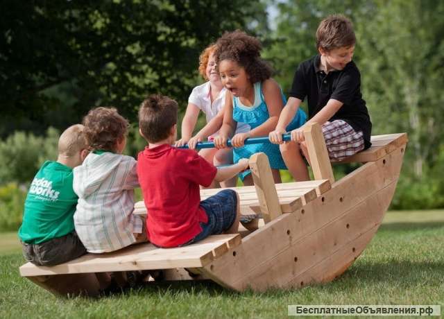 Качели Выше Всех Лодочка