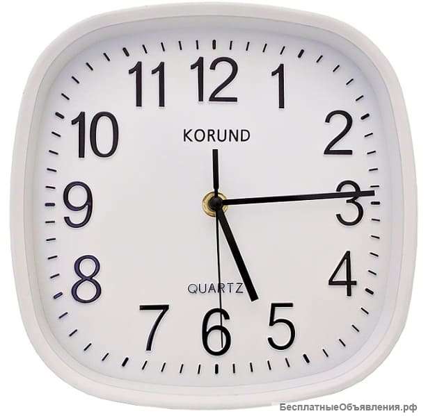 Небольшие настенные часы Korund KJ701W