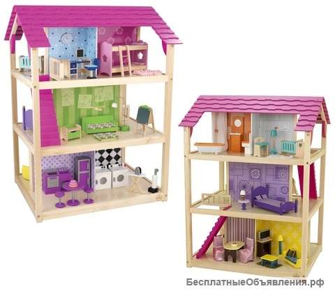 Кукольный домик с мебелью KidKraft Шик