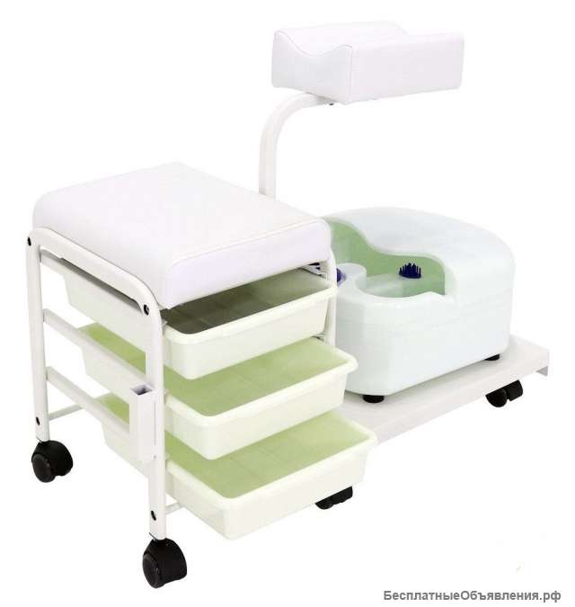 Педикюрная тумба на колесах Мед-Мос Maya