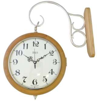 Настенные двусторонние часы B&amp; S YN 1007