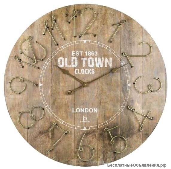 Большие настенные часы Lowell 21464