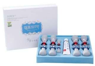 Магнитные массажные банки HACI 10 шт (голубые)