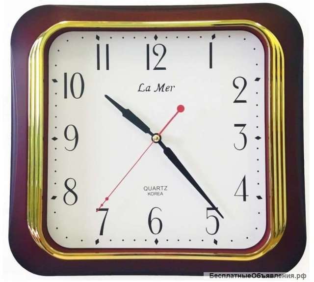 Настенные часы LA MER GD114BRN