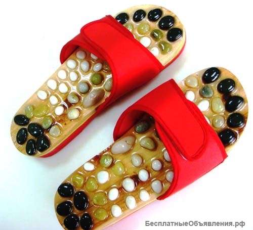 Тапочки Casada STEP-STONES красные 40р