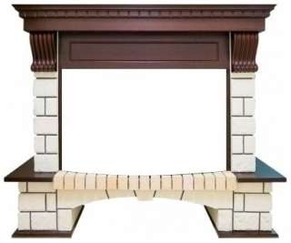 Портал каменный Royal Flame Pierre Luxe под очаг Dioramic 33 FX (темный дуб)
