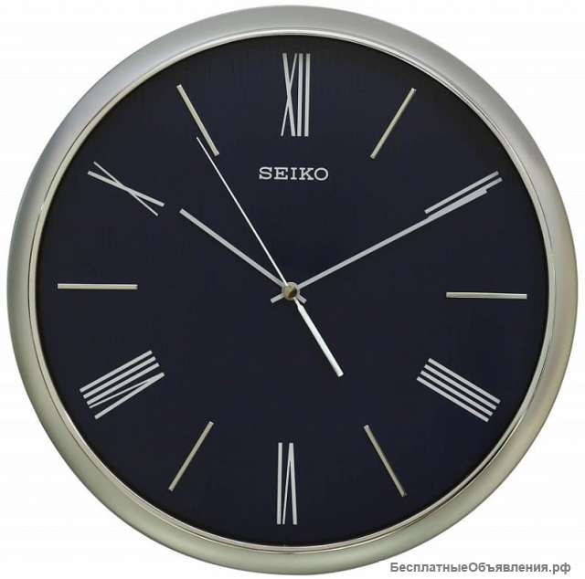 Стильные настенные часы SEIKO QXA725S
