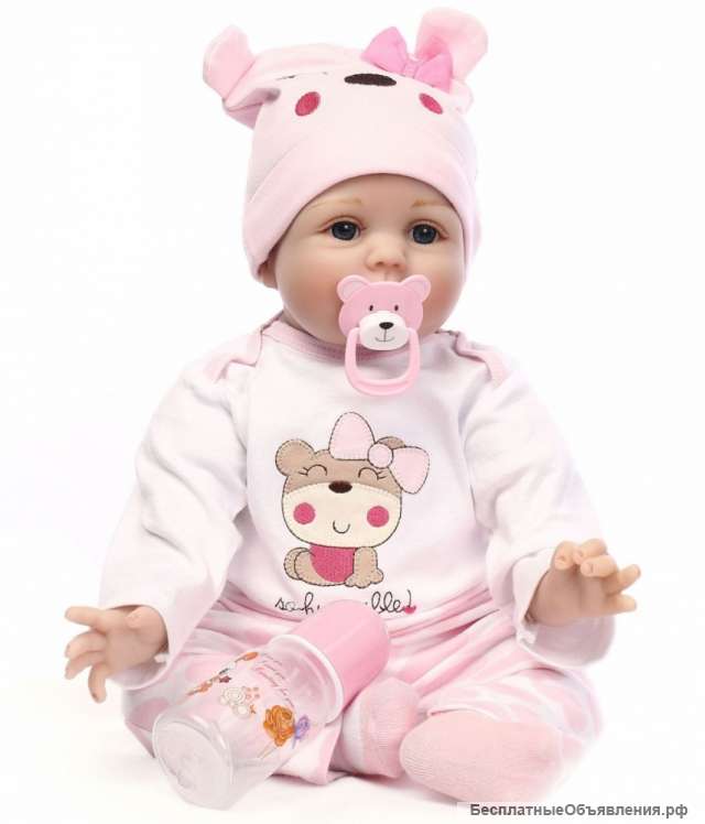 Кукла-пупс в одежде Reborn Kids Инесса (55 см)