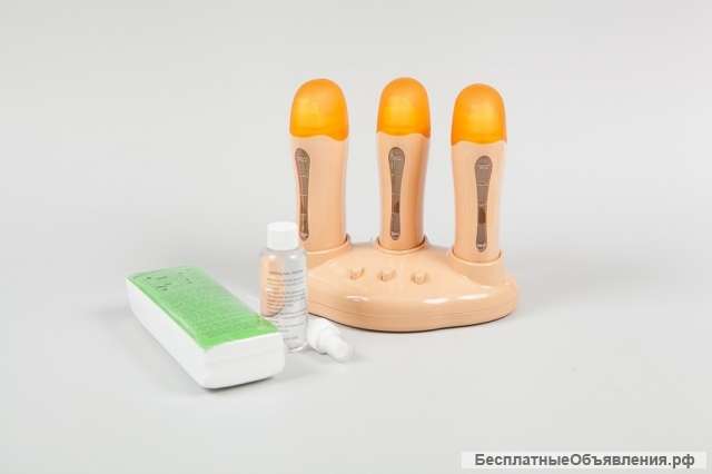 Набор для эпиляции 3-х кассетный Евромедсервис SD-24