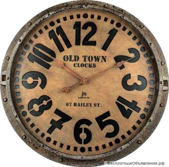 Большие настенные часы Lowell 21476