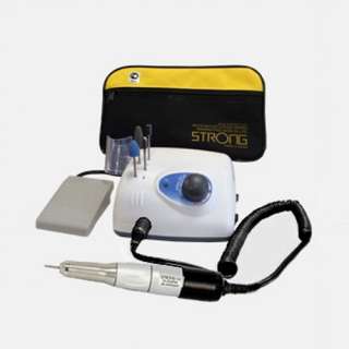 Маникюрный аппарат Strong 210/120 с педалью, в сумке