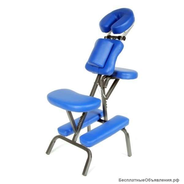 Стул массажный Мед-Мос MA-01 (сталь) синий