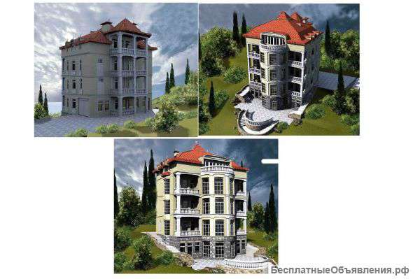 Гостиница в Ялте Проект Теремок