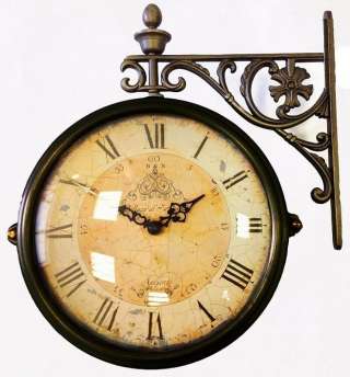 Настенные двусторонние часы B&amp; S М 195 BR-CR