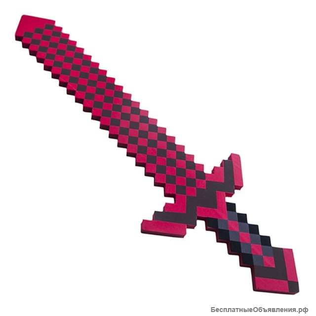 Меч Pixel Crew Minecraft – красный 75 см