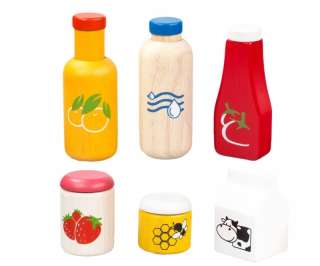 Игровой набор Plan Toys “Еда и напитки”