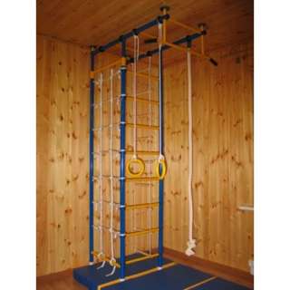 Детский спортивный комплекс Детский Спорт Городок 3-х опорный с сеткой