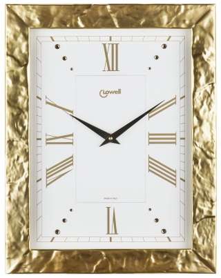 Стильные настенные часы Lowell 11992