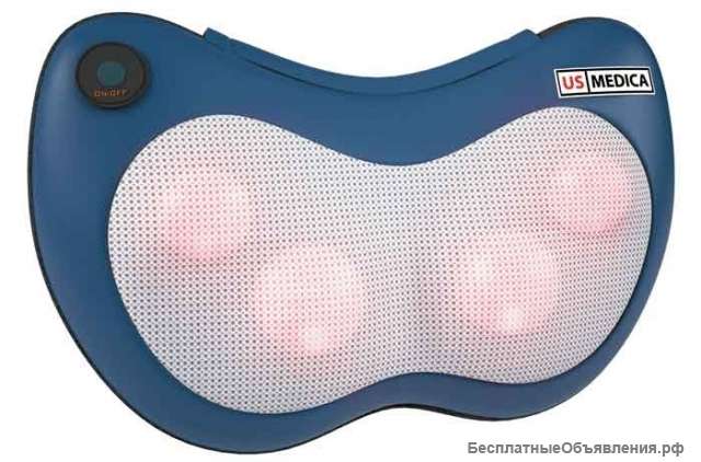 Роликовая массажная подушка US Medica Apple Plus
