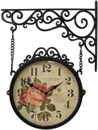 Настенные двусторонние часы B&amp; S M 250 BR-F2