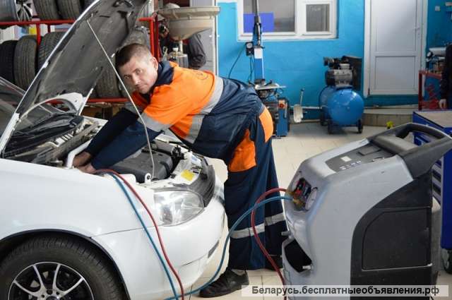 Ремонт кондиционеров авто на Короля 88 в Минске