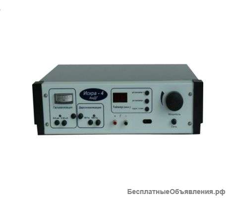 Аппарат для дарсонвализации&nbsp; и гальванизации НанЭМА Искра-4АмДГ