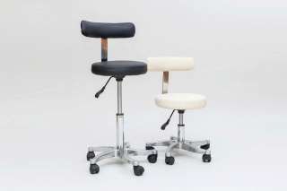 Стул мастера педикюрный Евромедсервис SD-9017E белый