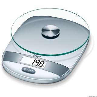 Весы кухонные электронные Beurer KS31 silver