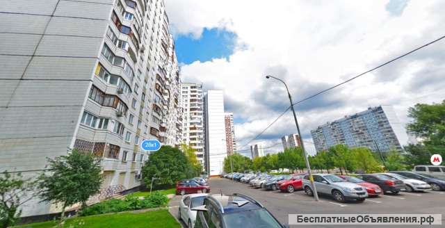 1 ком. 38 кв.м м.Шипиловская