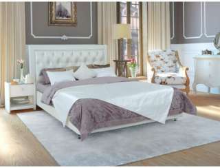 Кровать с подъемным механизмом Askona Simona Экотекс White 200х180