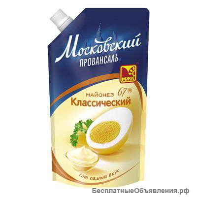 Майонез МЖК 750г оптом