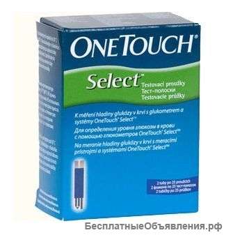 Тест-полоски OneTouch Select 50