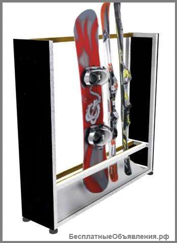 Стойка для сноубордов и горных лыж