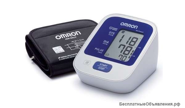 Тонометр с адаптером и манжетой OMRON M2 Classic (HEM-7122-ALRU)