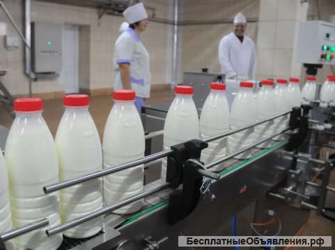 Линия розлива молока в ПЭТ бутылку, до 800 б/час