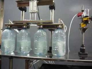Линия розлива воды от 0,33-6,0л. тару, до 600 б/час