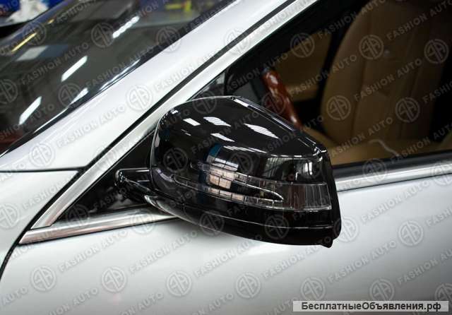 Зеркала черные mercedes s 221 мерседес 221
