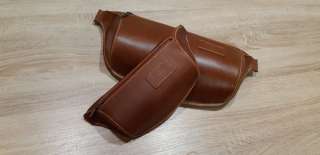 Сумка "Бананка" из натуральной кожи