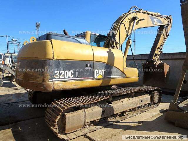 Гусеничный экскаватор CAT 320, 1 м3, тнвд