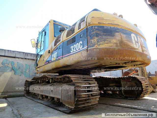 Гусеничный экскаватор CAT 320, 1 м3, тнвд