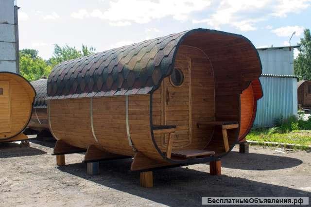 Изготавливаем бани бочки