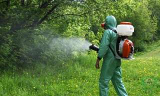 Обработка участка от клещей