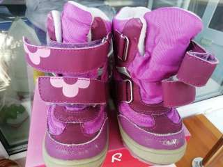 Ботинки для девочки на липучках мембрана KAPIKA, р.24, б/у.