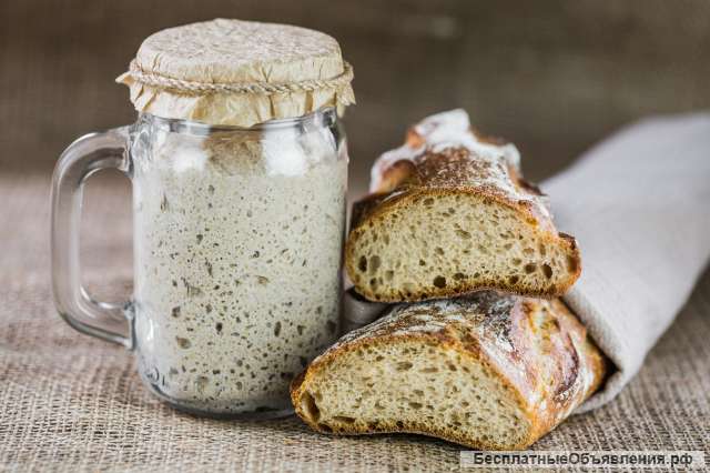 Бездрожжевая закваска для хлеба