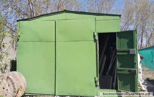 Металлический гараж