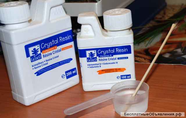Прозрачная эпоксидная смола Crystal Resin