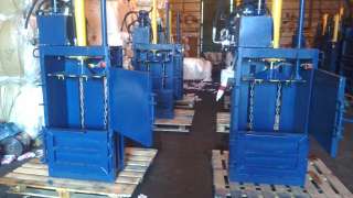 Пресс для склада. ПГП, для отходов текстиль, ткань, ткани.