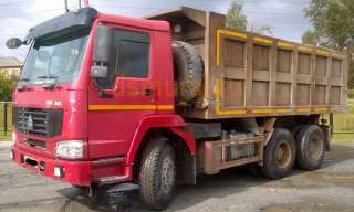 Аренда самосвал HOVO, грузоподъёмность 25 тонн, объём кузова 20 м3