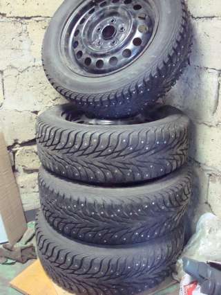 Зимние шипованные колеса в сборе Yokohama 205/60/R16