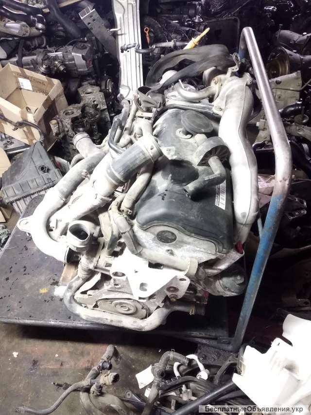 Двигатель на Volkswagen Transporter-5 2,5 TDI AXD ПРОБЕГ 108 тыс. км.